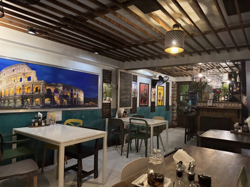 zia past　店内の様子