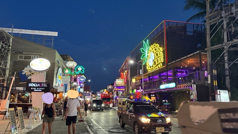 チャウエン繁華街