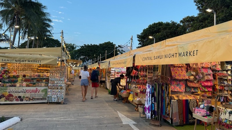 サムイ島ナイトマーケット