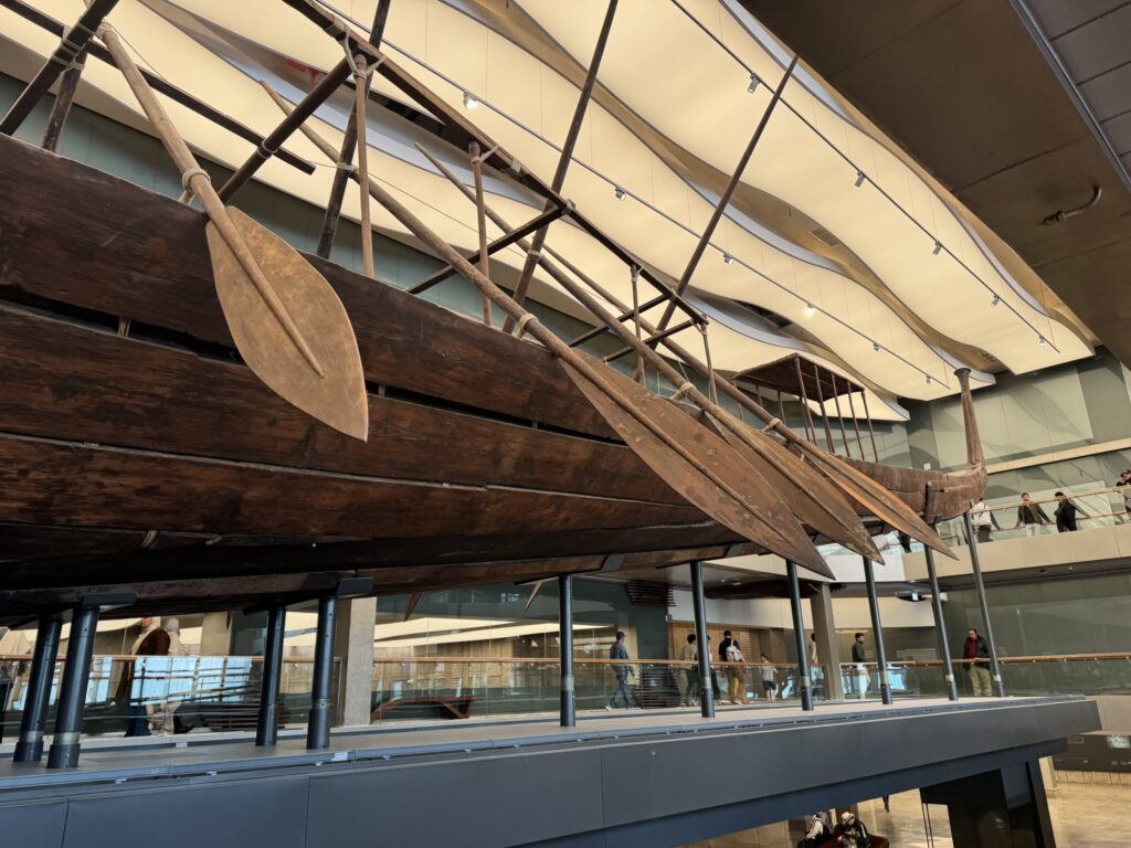 大エジプト博物館　太陽の船