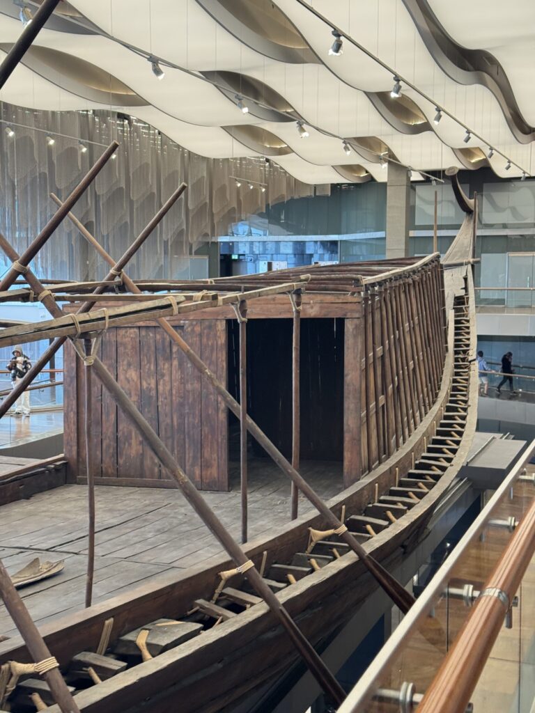 大エジプト博物館　太陽の船