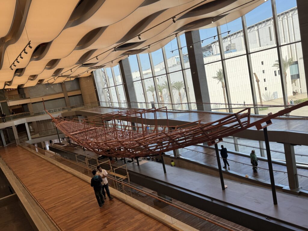 大エジプト博物館　太陽の船