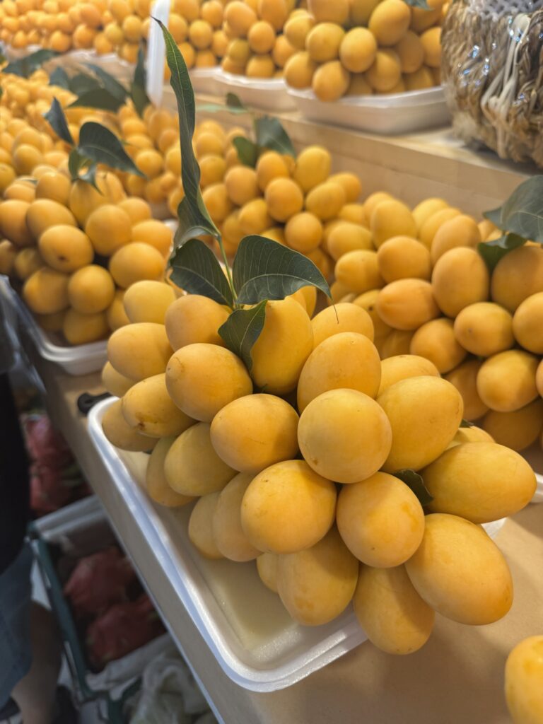 オートーコー市場　様子　果物