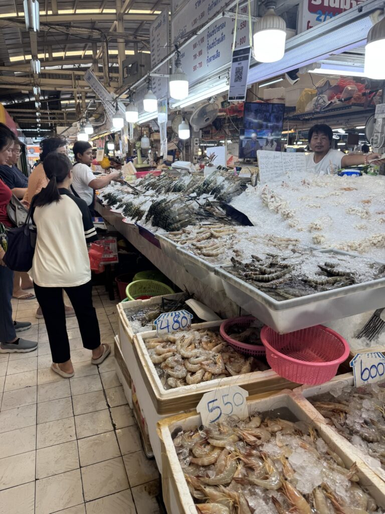 オートーコー市場　様子