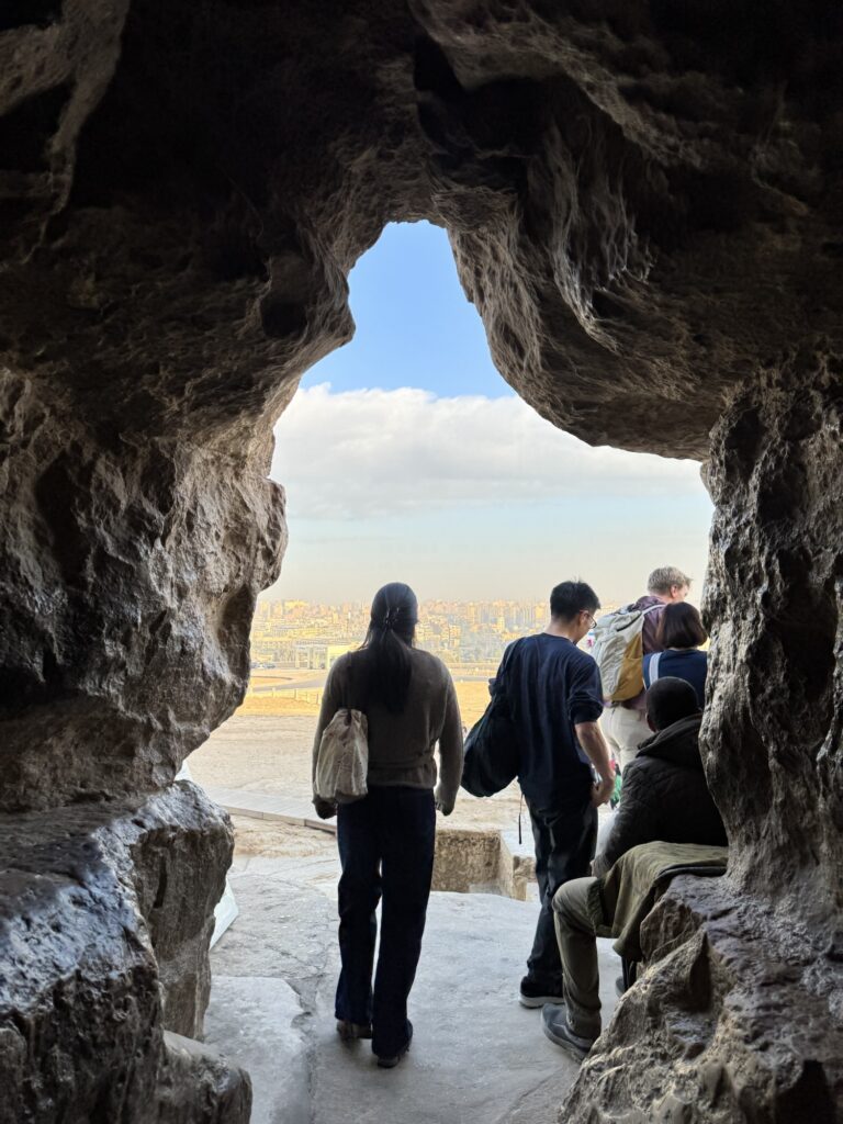 ピラミッド　内部　クフ王