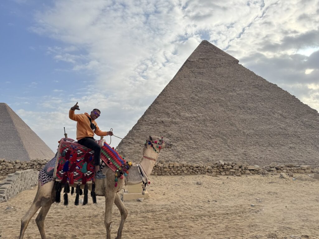 ピラミッド　ラクダ