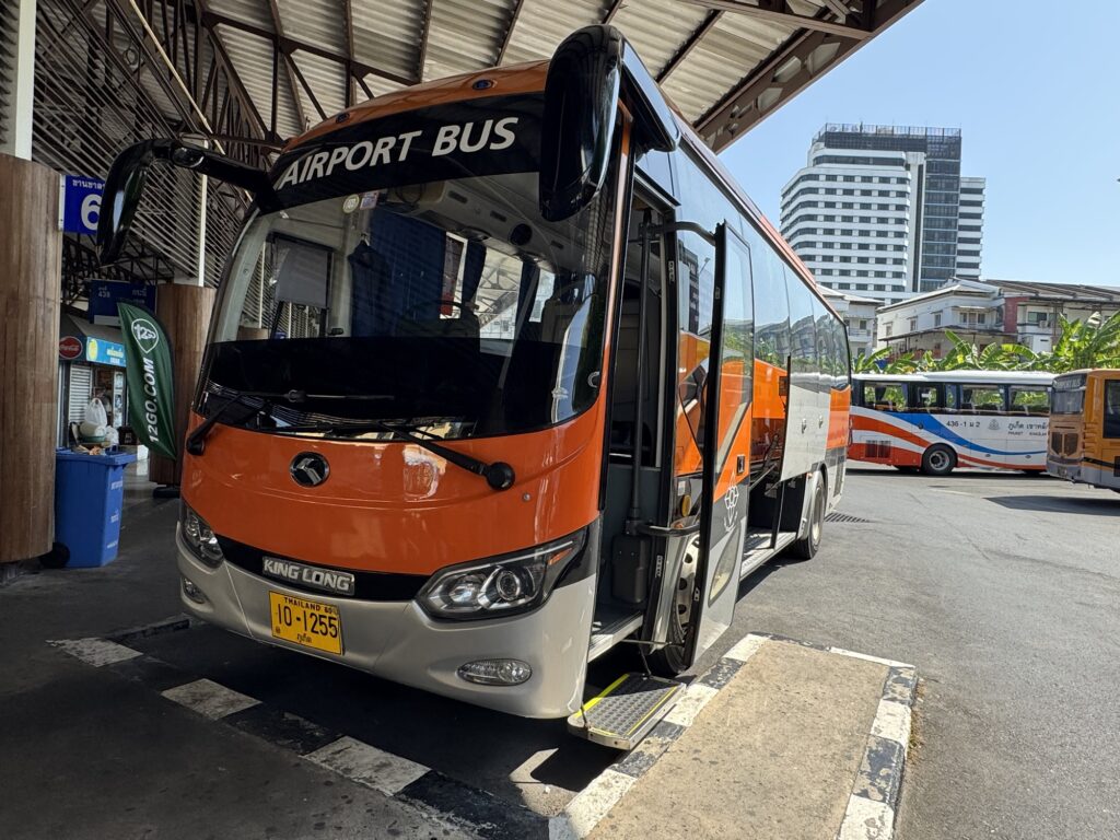 プーケット エアポートバス プーケットタウン プーケットタウンバスターミナル